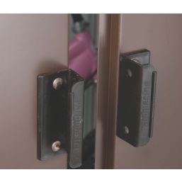 Yardmaster  9' 6" x 6' (Nominal) Apex Shiplap Metal Shed Brown