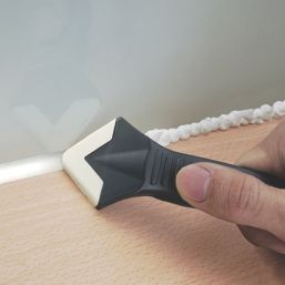 Caulking Tool, Caulk Remover& Glass Glue Angle Scraper, 3 in 1 Silicone  Caulking Caulking Kit, Used for Window, Tile, Kitchen Bathroom Silicone  Caulk Remover