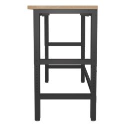 Bunker  Workbench with Hardwood Worktop 1550mm x 610mm x 760-1065mm