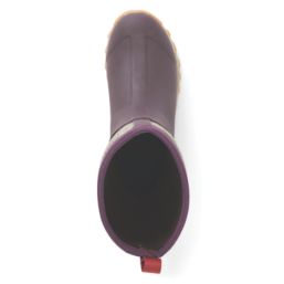 Muck Boots Arctic Sport Mid Size 6 Womens Wine Non Safety Wellies
