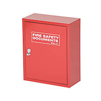 Firechief  Seal Latch Fire Document Cabinet 300 x 140 x 370mm Red