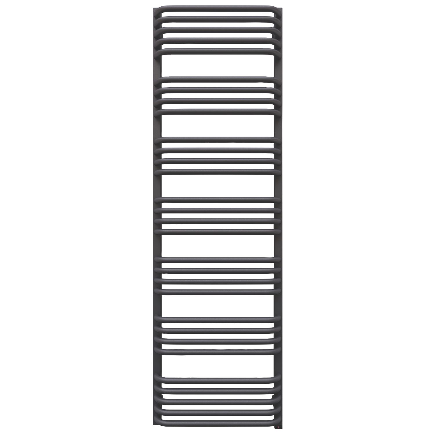 Terma 1580mm x 500mm 2728BTU Dark Grey Curved Electric Towel Radiator (827HR)