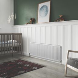 Stelrad 600mm x 1400mm 6009BTU White Type 21 Convector Radiator