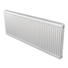Stelrad 600mm x 1400mm 6009BTU White Type 21 Convector Radiator