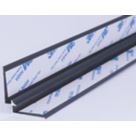 Splashwall Internal Corner Matt Anthracite 600mm x 4mm