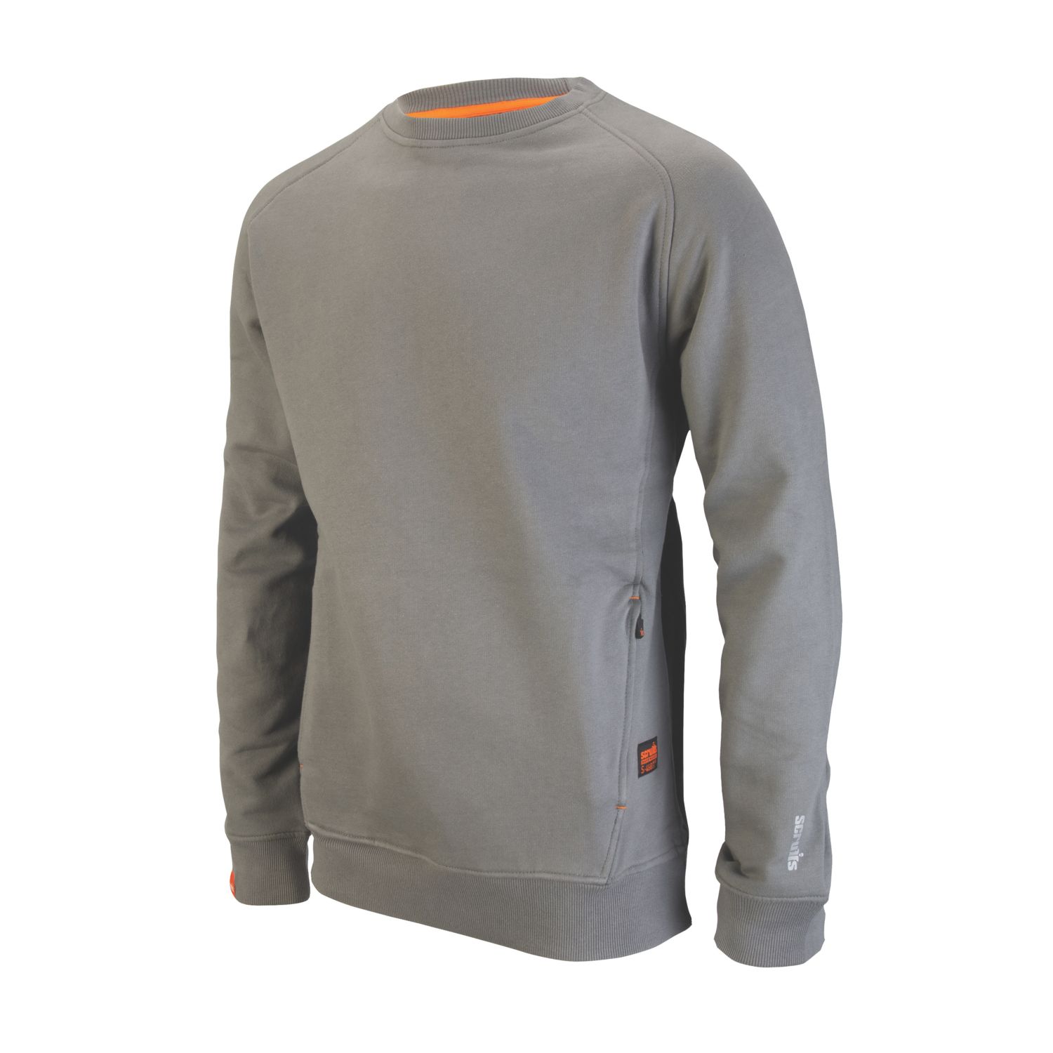 Scruffs Eco Worker Sweatshirt Graphite Medium 45.7" Chest (827RT)