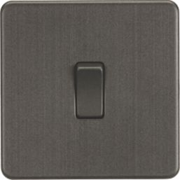 Knightsbridge  20A 1-Gang DP Control Switch Smoked Bronze