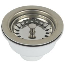 ETAL Sink Strainer Waste Chrome 90mm