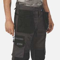 Regatta Execute Holster Work Trousers Iron 30" W 31" L
