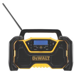 DEWALT DCR029-GB
 230V or 12/18V DAB / FM Compact Bluetooth Radio