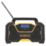 DEWALT DCR029-GB
 230V or 12/18V DAB / FM Compact Bluetooth Radio