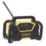 DEWALT DCR029-GB
 230V or 12/18V DAB / FM Compact Bluetooth Radio