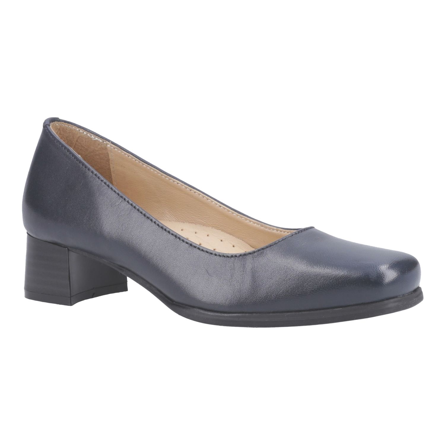 Amblers Walford Size 6 Womens Navy Slip-On Non Safety Shoes (827XU)