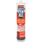 Soudal Fix All High Tack Invisible SMX Hybrid Polymer Adhesive Clear 290ml