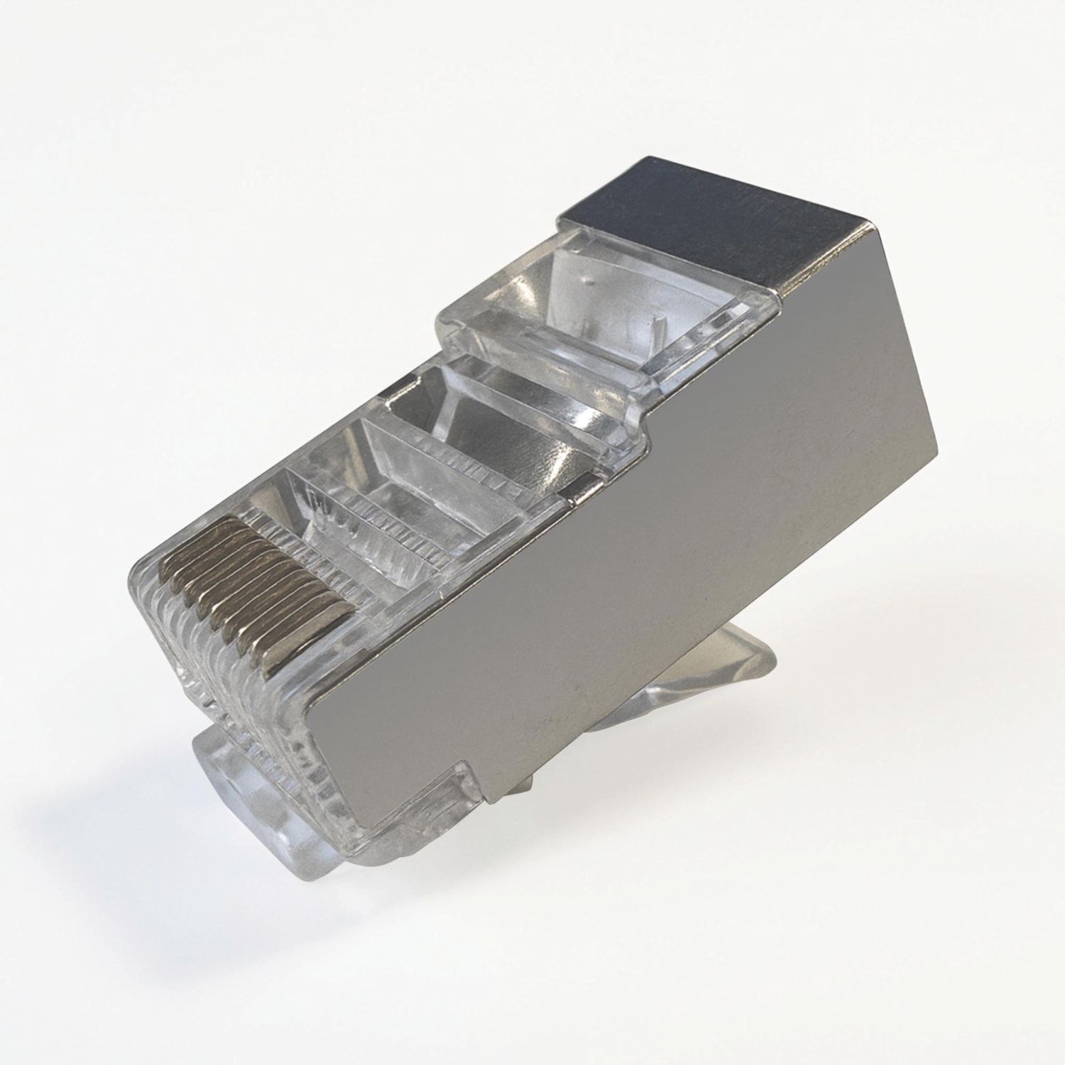 Labgear RJ45 8P/8C Cat5e STP Feed-Thru Plugs 100 Pack (828AW)