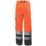 Helly Hansen UC-ME Waterproof Hi Vis Trousers Orange / Ebony 34.5" W 32.3" L