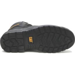 CAT Striver Max S3 Size 10  Black Water-Resistant Steel Toe Cap Safety Boots