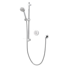 Aqualisa Smart Link HP/Combi Rear-Fed Chrome Thermostatic Shower