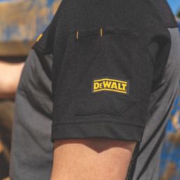 DEWALT Skyrock Polo Shirt Black / Grey 2X Large 48-50" Chest