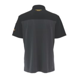 DEWALT Skyrock Polo Shirt Black / Grey 2X Large 48-50" Chest