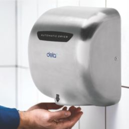 Deta  High Speed Automatic Hand Dryer Silver 1.5kW