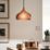 Eglo Hapton Single Pendant Light Copper