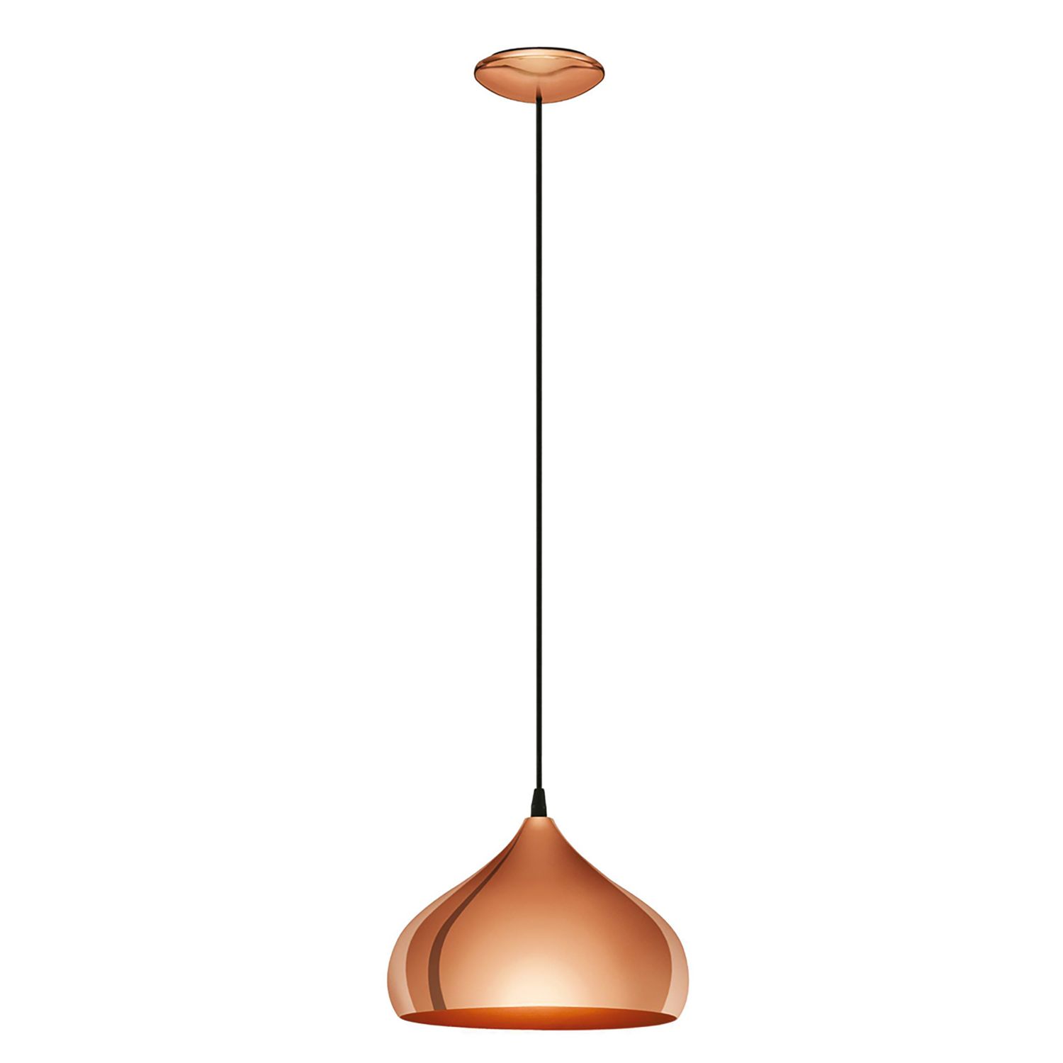 Eglo Hapton Single Pendant Light Copper (828PL)