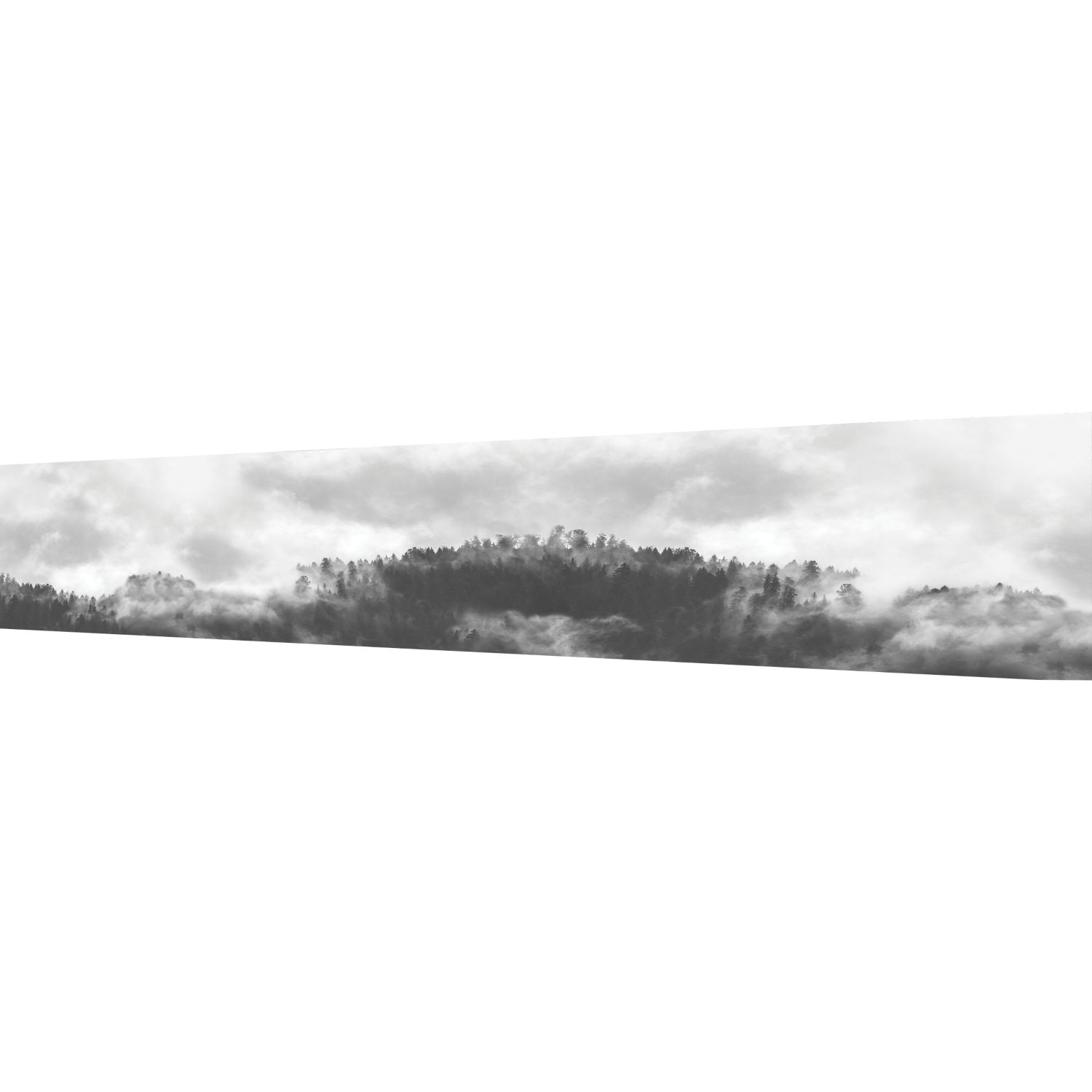 Splashwall Misty Woods Acrylic Gloss Splashback 2440mm x 600mm x 4mm (828RJ)