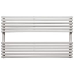 Towelrads 600mm x 1000mm 2293BTU White Flat Designer Towel Radiator