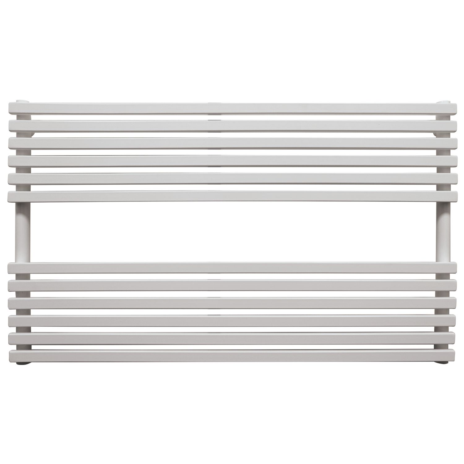 Towelrads 600mm x 1000mm 2293BTU White Flat Designer Towel Radiator (828RY)