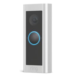 Ring Pro 2 Hard-Wired Smart Video Doorbell Satin Nickel