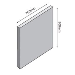 Maia  Cristallo Splashback 760mm x 900mm x 10mm