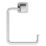 Swirl Swindale Bathroom Towel Ring Chrome
