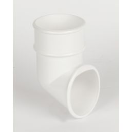 FloPlast  Round Shoe White 68mm