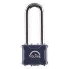 Squire Stronglock Laminated Steel  Weatherproof Long Shackle  Padlock 44mm