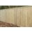 Forest Decibel Vertical Tongue & Groove  Noise Reduction Fence Panels Natural Timber 6' x 6' Pack of 3