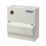 Wylex  10-Module 8-Way Part-Populated  Main Switch Consumer Unit