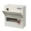 Wylex  10-Module 8-Way Part-Populated  Main Switch Consumer Unit