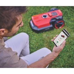 Einhell 18V 2.5Ah Li-Ion Power X-Change Brushless Cordless 18cm Freelexo 500 Robotic Lawn Mower