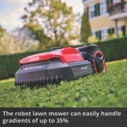 Einhell 18V 2.5Ah Li-Ion Power X-Change Brushless Cordless 18cm Freelexo 500 Robotic Lawn Mower