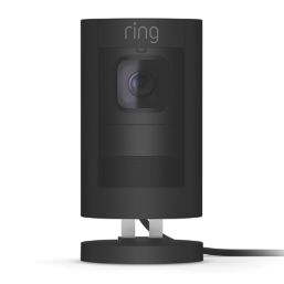 Ring 8SS1E8-BEU0 Mains or Battery-Powered Black Wired 1080p Indoor & Outdoor Cylinder Camera