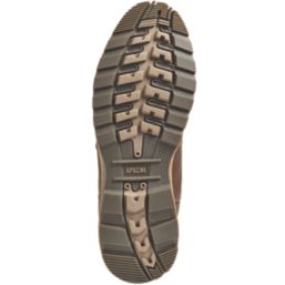 Apache Flyweight Size 12  Brown Water-Resistant  Safety Dealer Boots