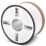 Time GT100 White 1-Core Round Coaxial Cable 100m Drum