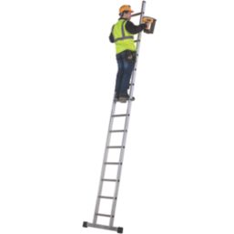 Werner TRADE Aluminium 4.18m 14 Rung Single Section Ladder