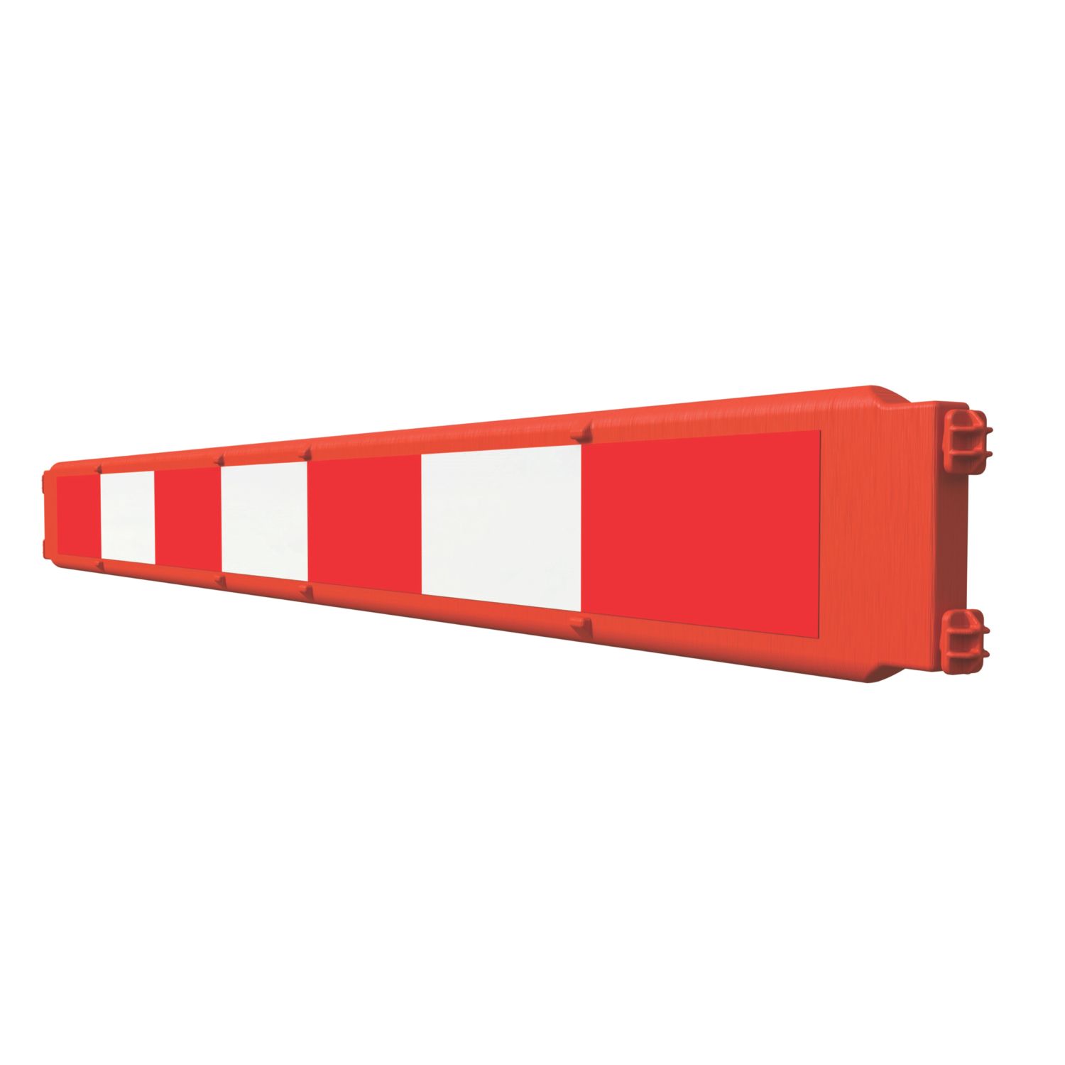 Melba Swintex 2Polypost2.00 Barrier Red/White 2000mm (829RE)