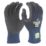 UCI EnviroFlex General Handling Gloves Blue/Black Large