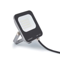 Stanley  Outdoor LED Slimline Floodlight Black 20W 2200lm