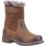Cotswold Kemerton Size 6 Womens Tan Waterproof Lace & Zip Non Safety Work Boots