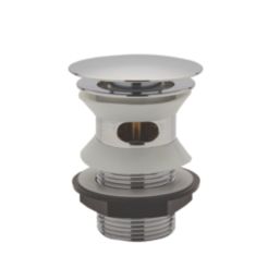 Highlife Bathrooms Slotted Pop Up Domed Basin Waste Chrome 60mm