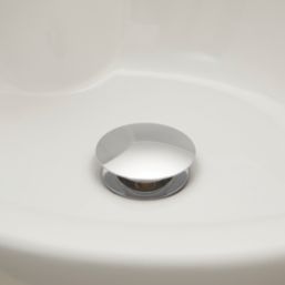 Highlife Bathrooms Slotted Pop Up Domed Basin Waste Chrome 60mm